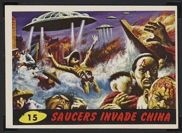 15 Saucers Invade China